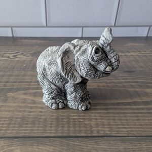 Stone Critter Littles Stone Elephant figurine Collectible